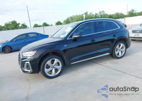 2022 Audi Q5 Premium Plus 45 Tfsi S Line Quattro S Tronic из США, поврежденный, VIN WA1EAAFY8N2013624